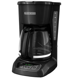 [BD-CM1105B] Cafetera programable de 12 tazas - panel de control digital - Black + Decker