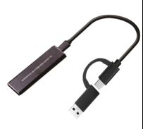 [ENCLUSERM2] Enclouser m2 dual USB 3.1 y tipo c para disco solido nvme