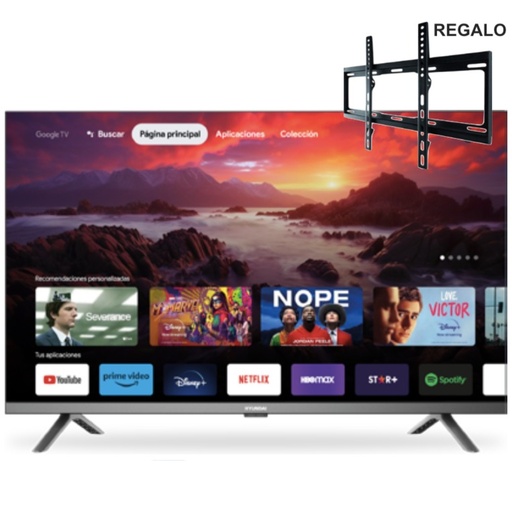 [HYLED4322GiM] TELEVISOR HYUNDAI 43 PULGADAS Google Tv Promo