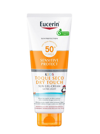 [glamo_59] Eucerin Sun Kids Gel-Crema Toque Seco SPF50+ de 200 ml