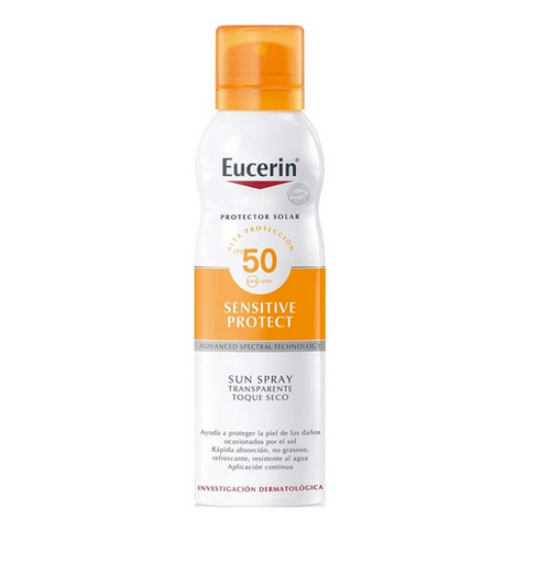 [glamo_62] Eucerin Sun Spray Corporal Toque Seco SPF50 de 200 ml