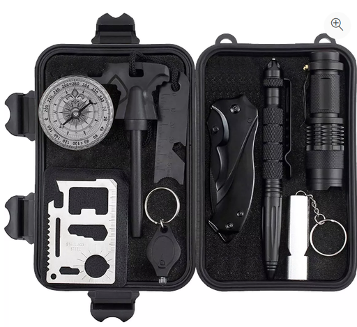 [NIT-2501088] Kit De Supervivencia 8 En 1 Survival Kit + Estuche