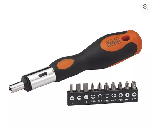 [BD-BDHT68127] Ratchet multiuso Black & Decker