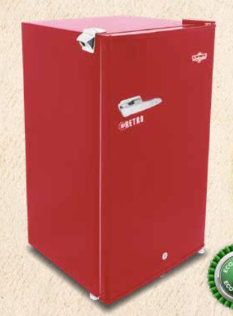 [MR-101R] Refrigerador minibar continental retro MR-101R
